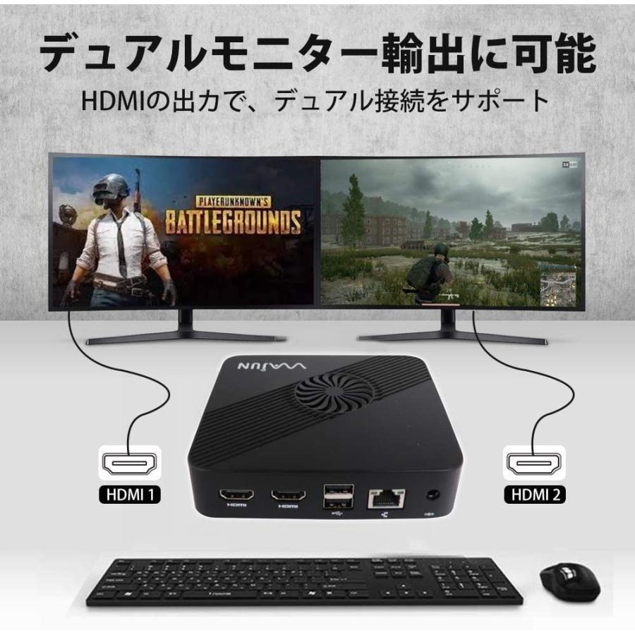 WAJUN Pro-X1 新品 デスクトップPC/4K対応/Win11 Pro/MS Office H&B